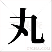 丸字组词