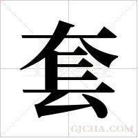 套字组词