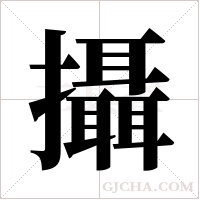 攝字组词