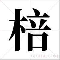 棓字组词