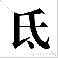 氐字组词