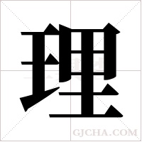 理字组词