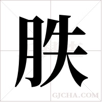 胅字组词
