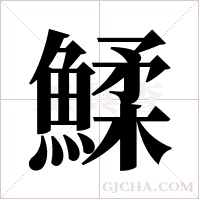 鰇字组词