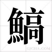 鰝字组词