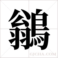 鶲字组词